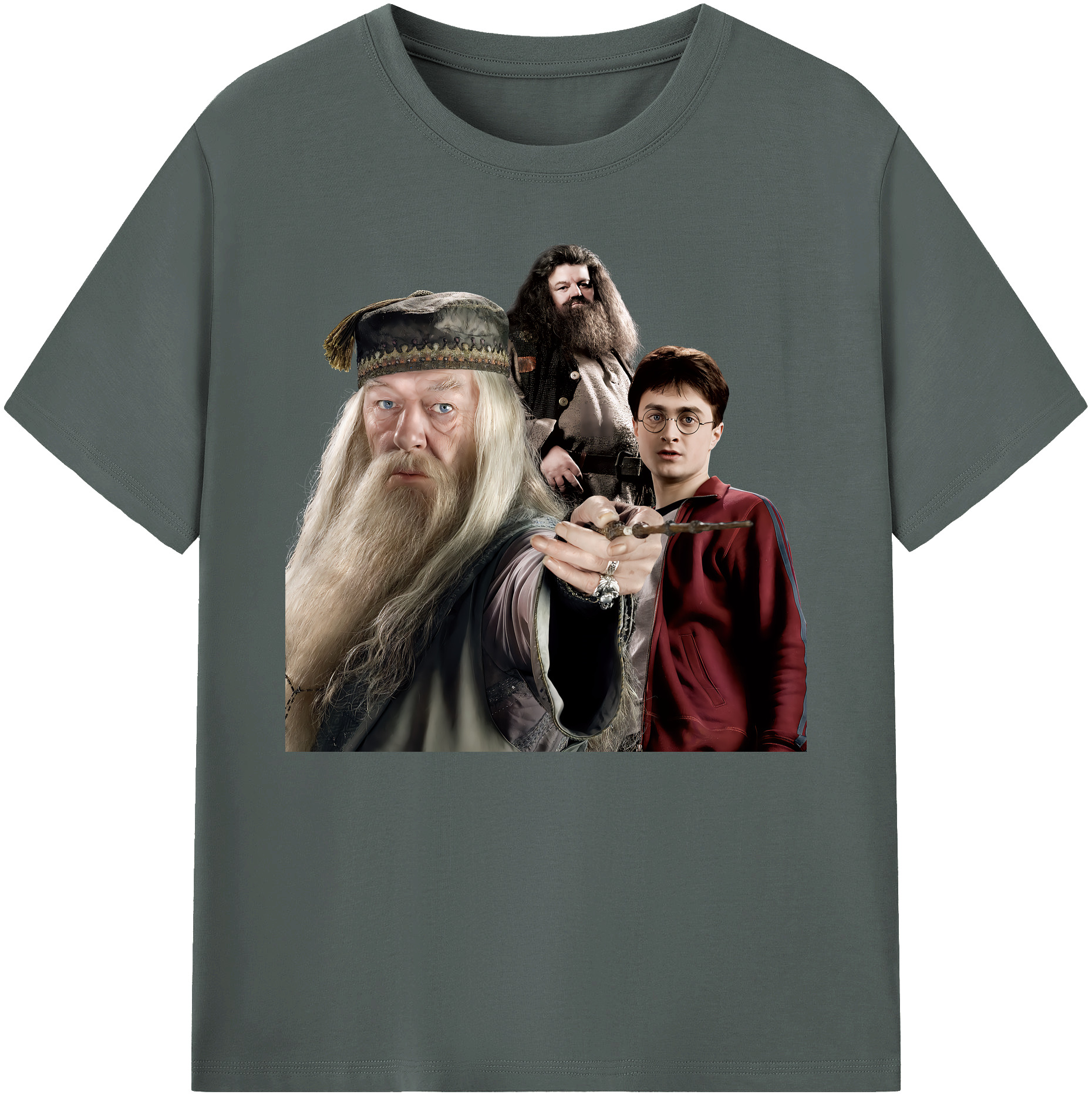 （画像用） Harry Potter ハリー・ポッターシリーズ 綿100％ メンズ半袖Tシャツ｜肌触りやわらか＆通気性